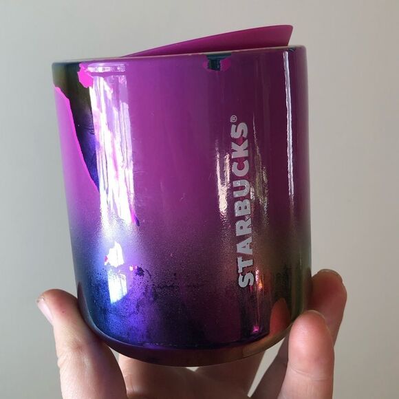 Starbucks Other - ➿ Starbucks | Metallic Colourful Mug W Lid